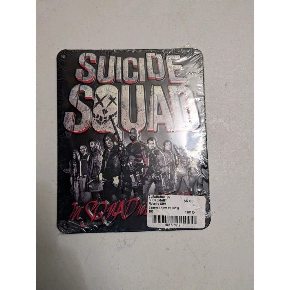 Suicide Squad Classic Movie 7 x 6 Metal Poster Sign‎ Home Bedroom Decoration